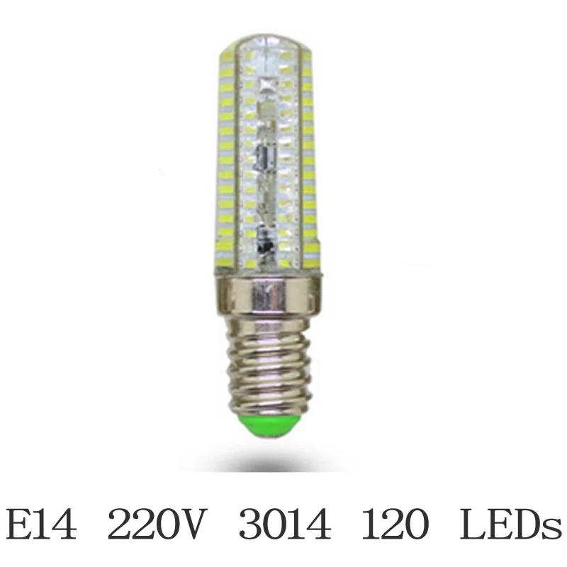1X E14 светодиодный лампы с регулируемой яркостью 220V240V 3 Вт 5 ваттов 9 12 Bombilla 24 120 3014SMD
