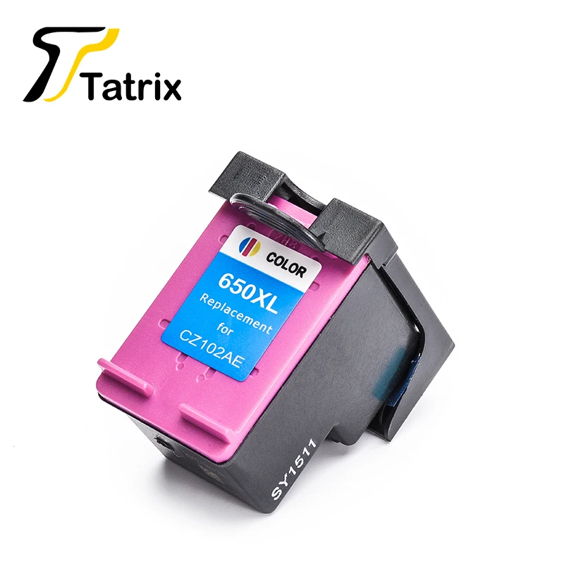 Tatrix 2PK для HP650 HP650XL чернильный картидж HP Deskjet чернила ПРЕИМУЩЕСТВО 1015 1515 2515 2545 2645 3515
