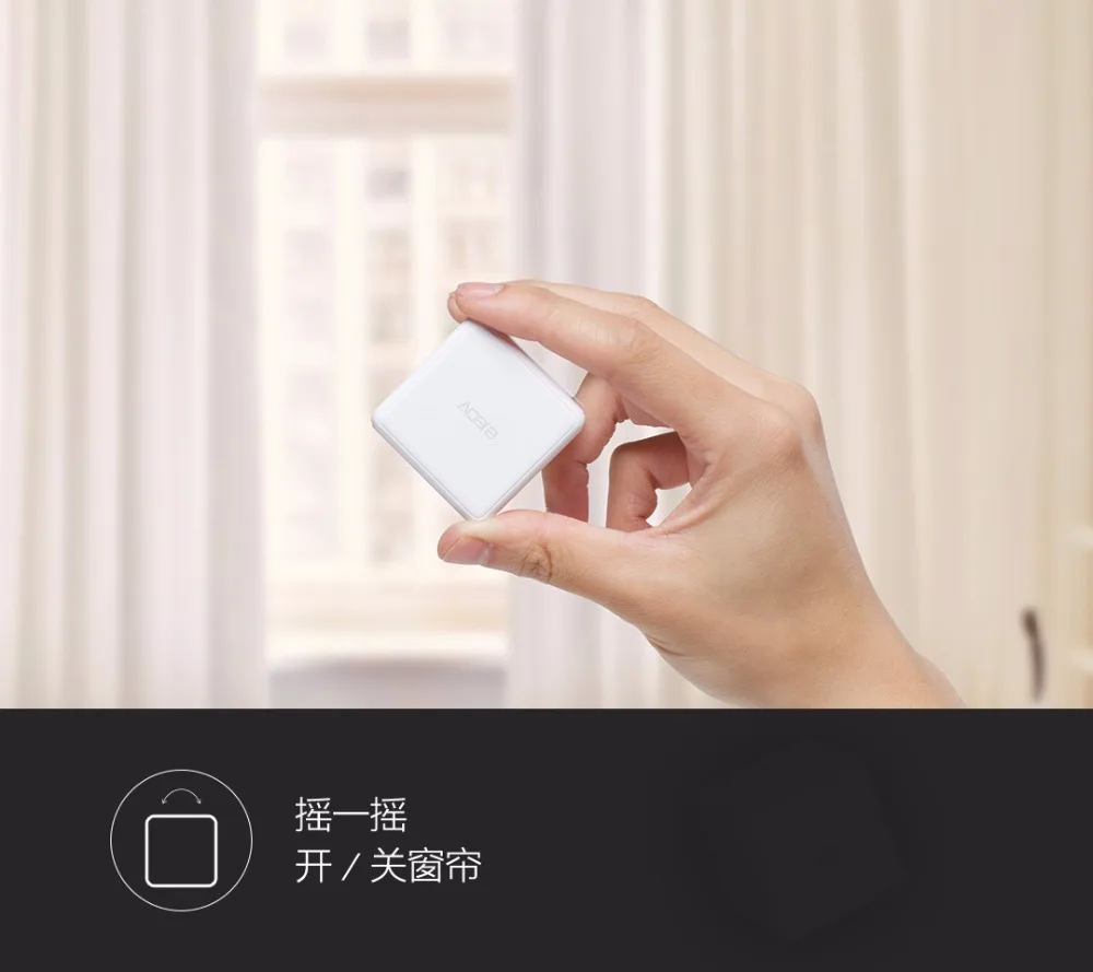 Контроллер Xiao mi Aqara Magic Cube, версия Zigbee, умное устройство, управляемое шестью мерами, работает с приложением mi jia mi home