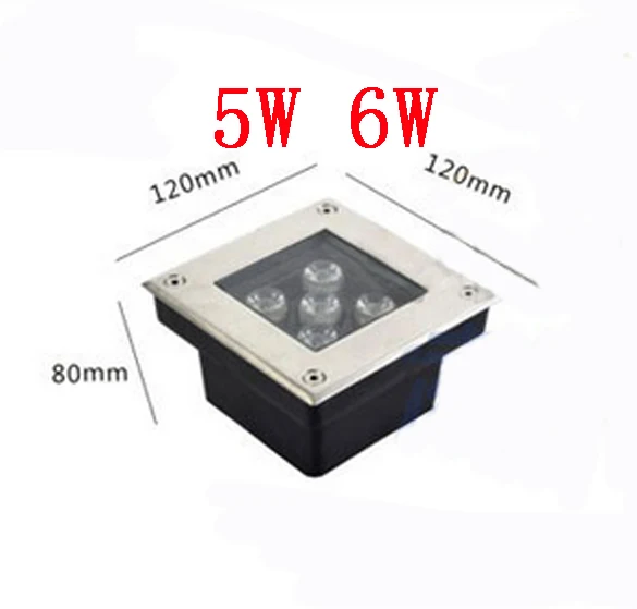 Светодиодные лампы высокой мощности квадратные Водонепроницаемые светодиодные