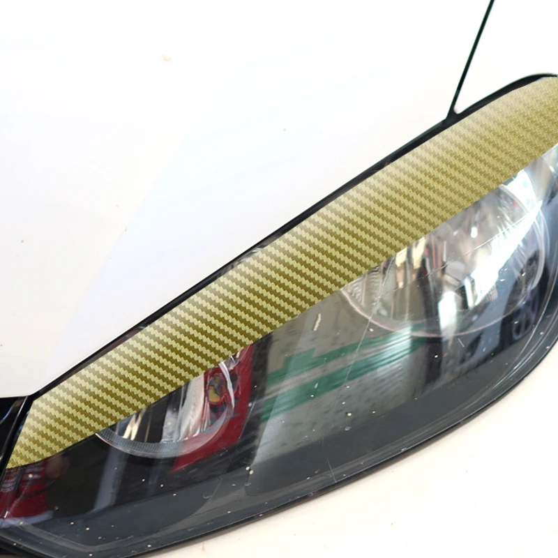 Наклейка из углеродного волокна для Volkswagen VW GOLF 6 / GTI /R20 Формовочная светильник