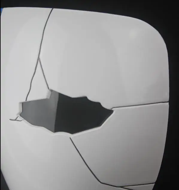 Аксессуары для масок темнее чем черный Hei Li Shenshun Маскарадная маска на Хэллоуин