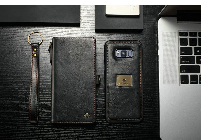 Чехол Me для samsung Galaxy S8 Plus, чехол с ремешком на запястье, Беспроводная зарядка, флип-кошелек, магнитный, все в одном, кошелек, сумка для телефона