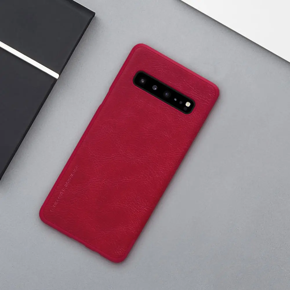 Кожаный чехол-книжка для Samsung Galaxy S10 | Мобильные телефоны и аксессуары