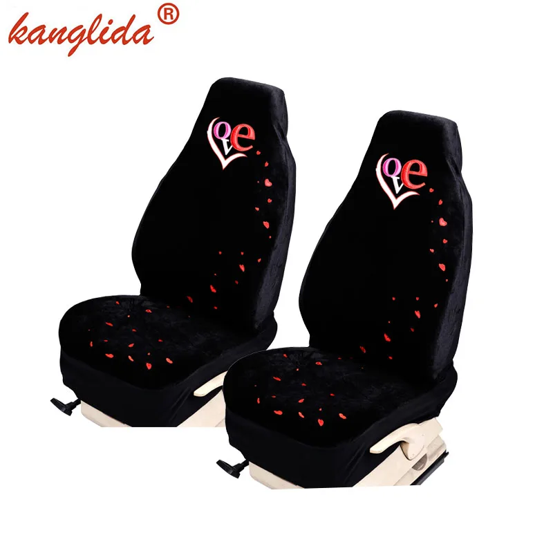Универсальные чехлы для автомобильных сидений KANGLIDA w210 Love Hyundai Toyota Mitsubishi l200 защита