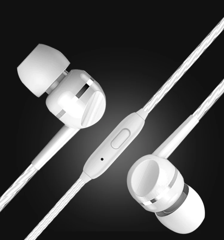 VPB S23 гарнитура с супер басами микрофон вкладыши 3,5 мм для iphone 6 6s xiaomi мобильного телефона