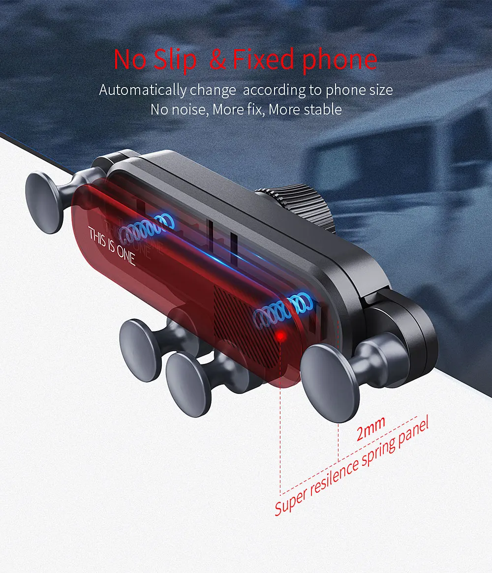 Автомобильный держатель для телефона Essager Gravity для iPhone Xiaomi Mi, автомобильный держатель для телефона, автомобильная подставка-держатель для сотового телефона
