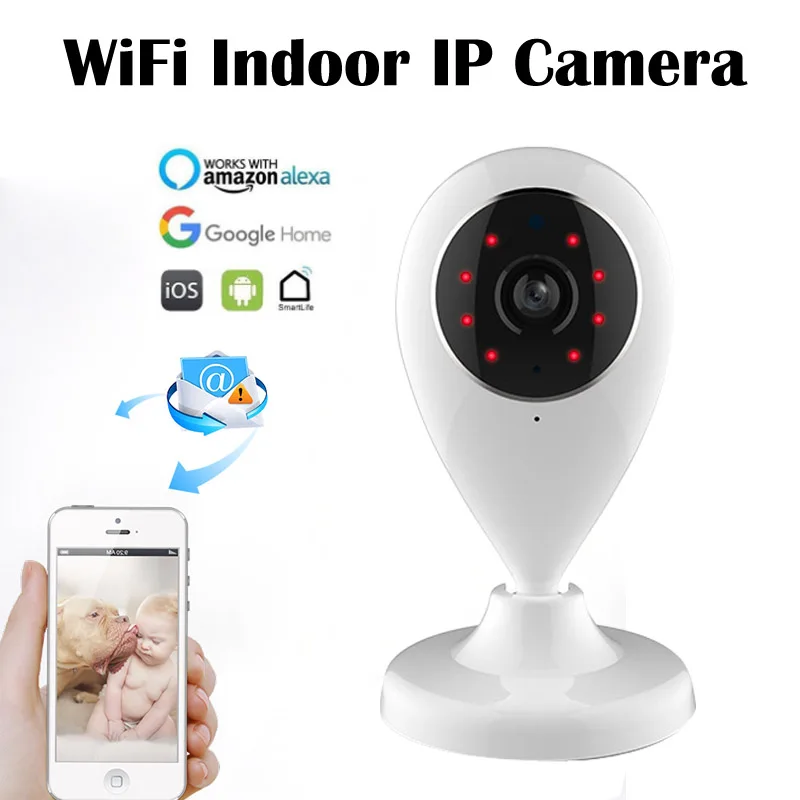 HD 720 P wifi IP сеть беспроводных камер видеонаблюдения камера безопасности