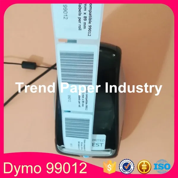 30 совместимые рулоны Dymo 99012 этикетка 36 мм * 89 260 шт/рулон совместимый для LabelWriter400 450