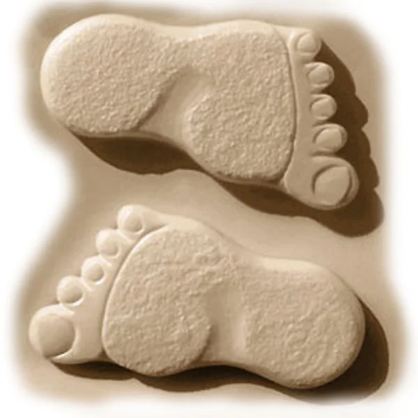 Пластиковые формы для бетона следы гигантского садового гипса плитка из АБС