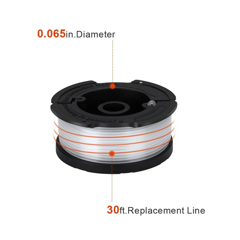10pcs Line String Trimmer Replacement Spools for BLACK+DECKER AF-100-3ZP | Обустройство дома