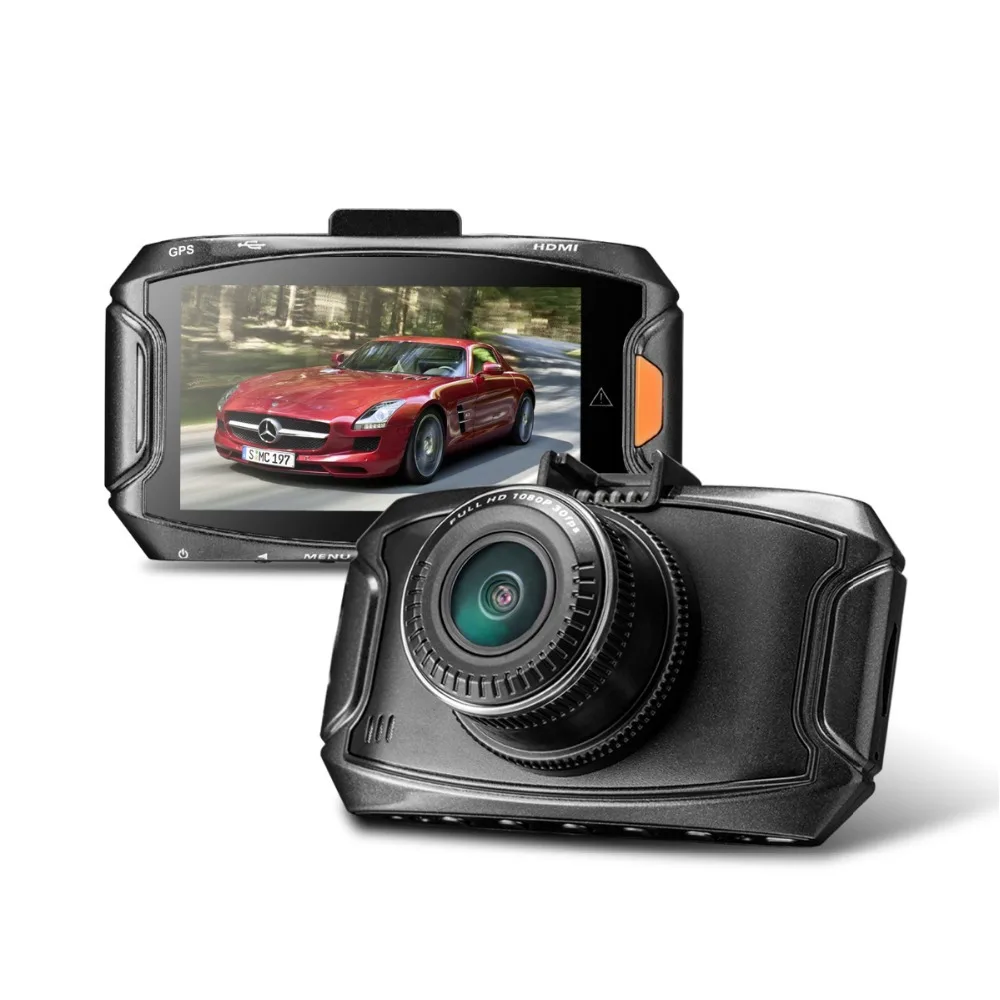 Conkim Car DVR Ambarella A7 Auto Video Recorder 1296P 170 Degree Wide Angle 2.7&quot LCD Dash Camera With GPS Multi-Languages GS90C |