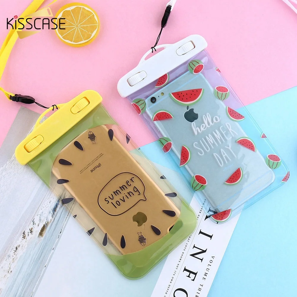 KISSCASE водонепроницаемый чехол для iPhone XS MAX XR 7 8 Plus плавательные Чехлы Samsung Galaxy S10 S9