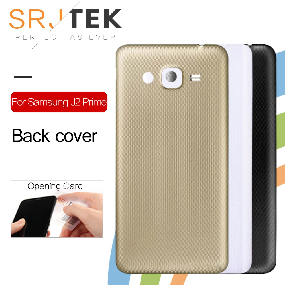 SRJTEK для Samsung Galaxy J2 Prime G532 SM G532F Задняя стеклянная крышка батареи Дверь Корпус чехол