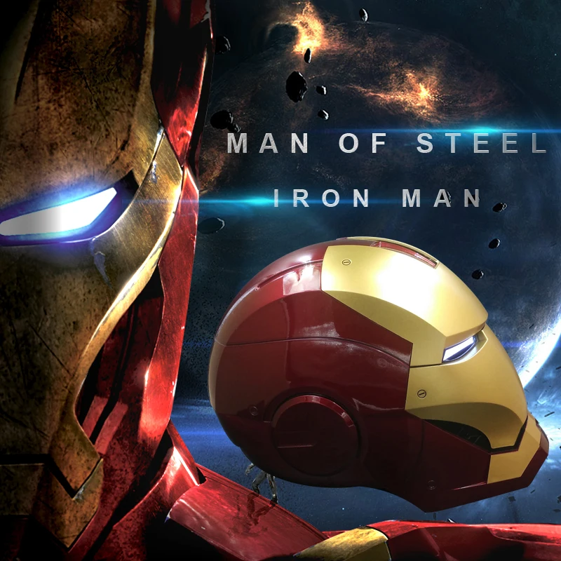 Roan Toys Killerbody 1/1 Ironman MK3 MK7 светодиодный автоматический открытый и закрытый шлем для косплея и праздничного подарка