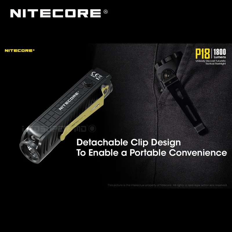 

1800 Nitecore P18 Unibody CREE XHP35 HD
