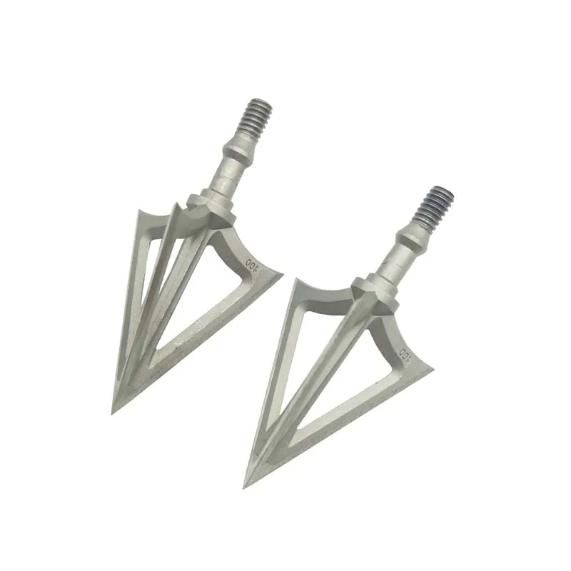 9 шт. стрела для стрельбы из лука лезвие Broadhead 3 фиксированных лезвия 100 зернистая