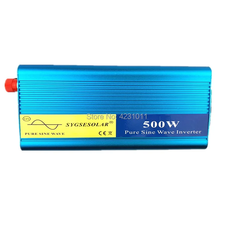 Home Car Power Supply DC12V to AC 220V/230V Pure Sine Wave Inverter 500w 12V 220V 230V | Inverters &amp Converters