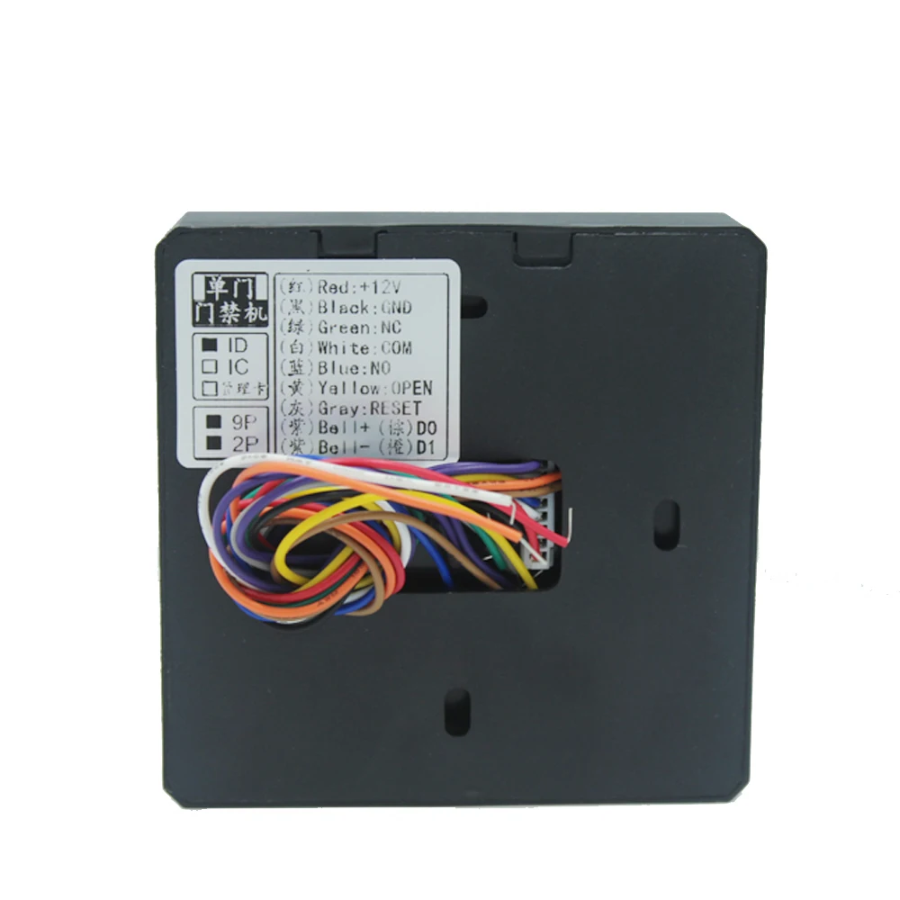 IP67 Водонепроницаемый RFID 125 кГц 13 56 МГц считыватель ID IC 2000 пользователей