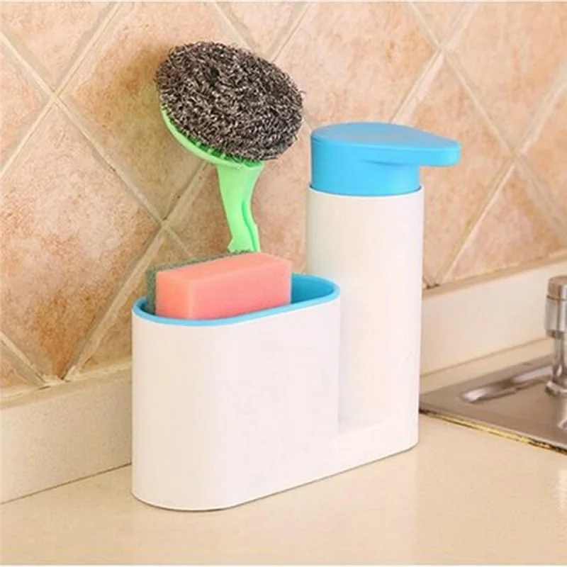 Ванная комната/Кухня Многофункциональный отсек для хранения мойки моющая губка