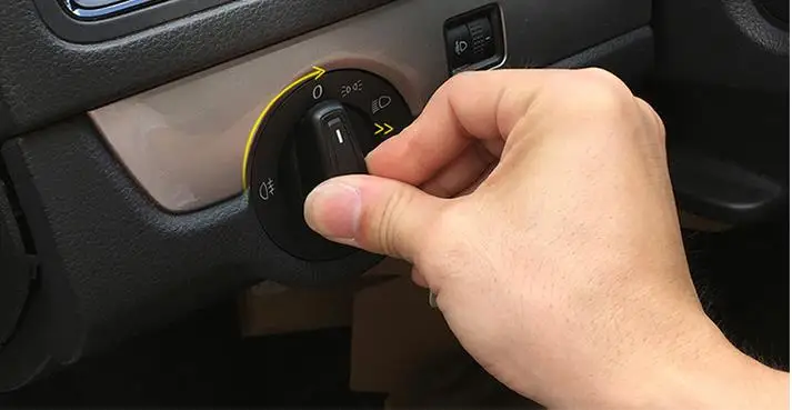 OEM Авто головного средства ухода за кожей Шеи светильник переключатель туман светильник ламповый переключатель с светильник Сенсор для VW Golf 7 MK7 Octavia