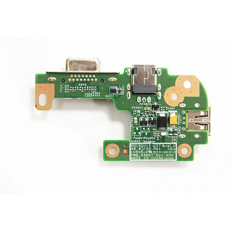 DC разъем питания плата для Dell Inspiron 15R N5110 с VGA USB2.0 DQ15DN15 48.4IF05.021 48.4IF05.011 100%