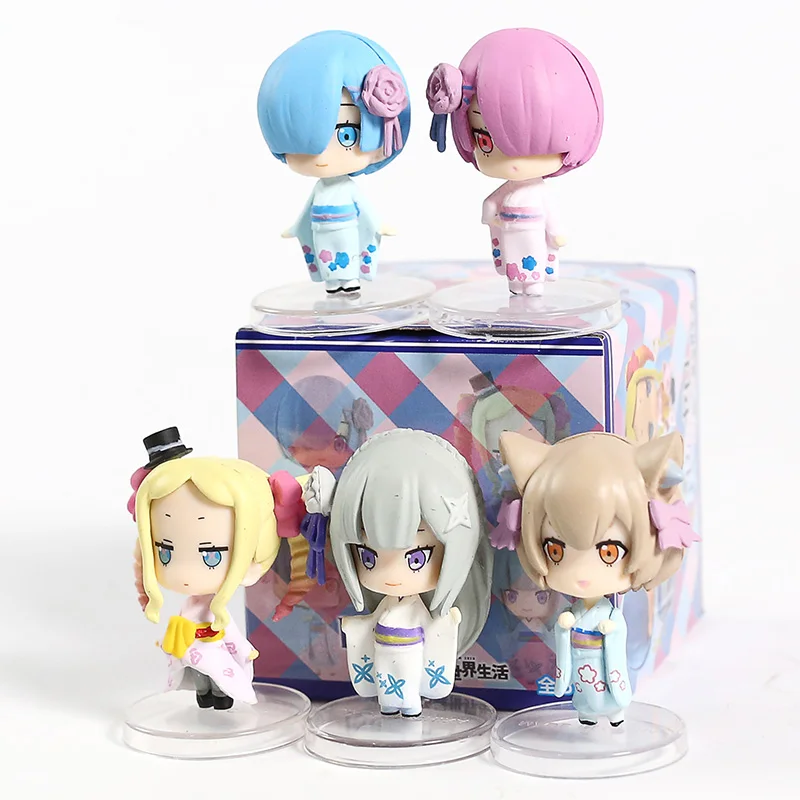 Re:ZERO KARA Hajimeru Isekai жизнь в другой мир Rem Ram Emilia Беатрис костюм Феликс Аргайл кимоно ver.