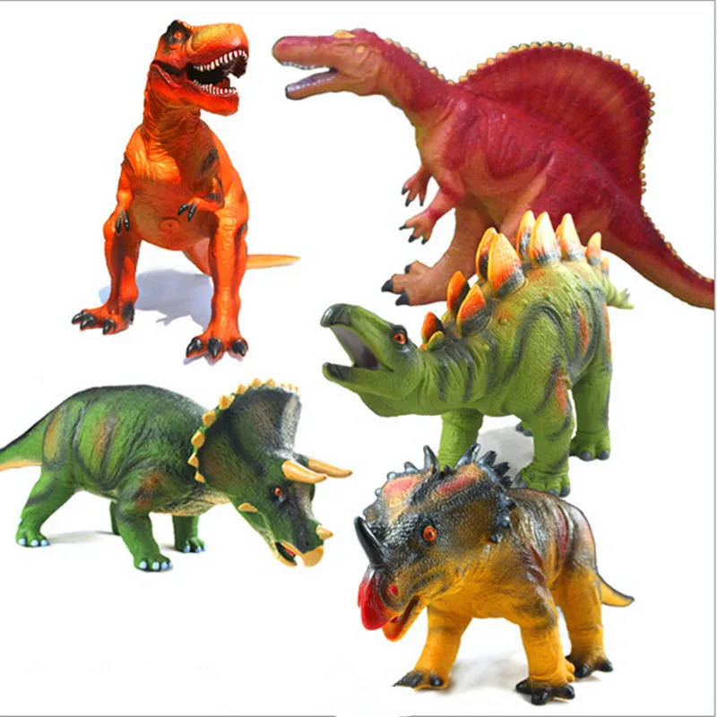 60 см супер мягкая резиновая модель тиранозавра Рекс игрушки Имитация Динозавра