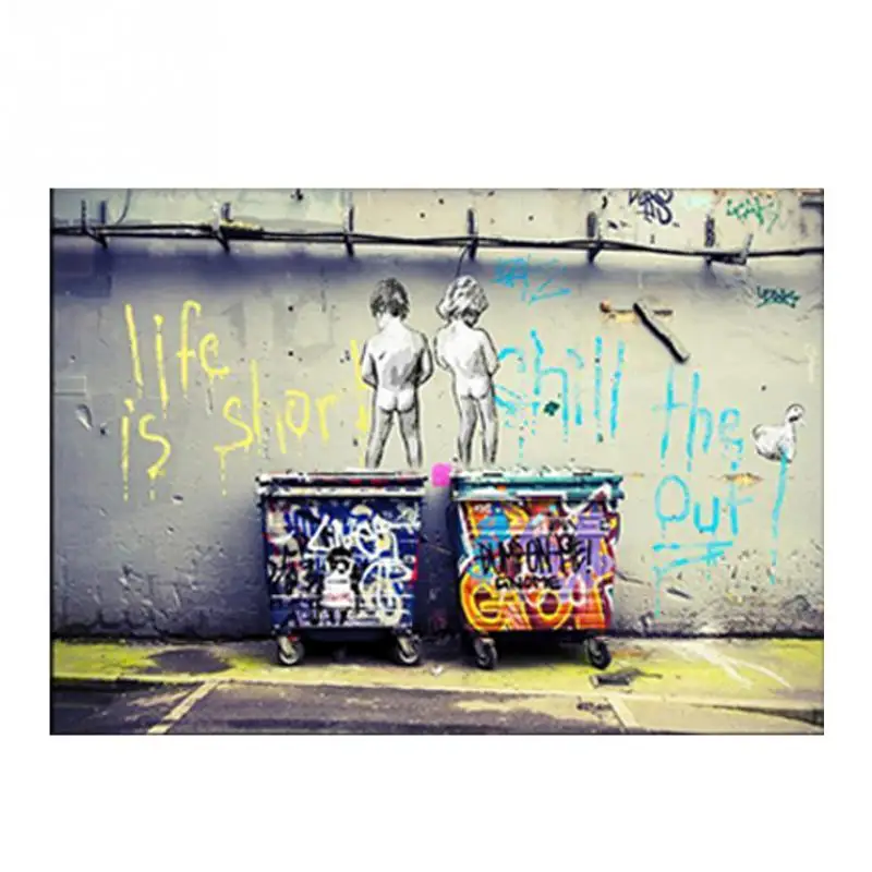 HD печатные Современные Абстрактная живопись маслом на холсте Настенный декор