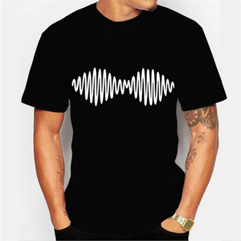 Summer women/men arctic monkeys Print T-shirt Fashion Casual Short Sleeve t shirt Harajuku Tops &amp Tees | Мужская одежда