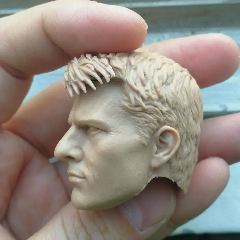 1/6 Scale Blank Head Sculpt Tom Cruis Edge Of Tomorrow Unpainted Fit 12&quot body | Игрушки и хобби