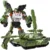 Крутой Танк трансформации военные игрушки Фигурки бронированный автомобиль робот пластик ABS фильм 4 аниме классический мальчик подарки - изображение