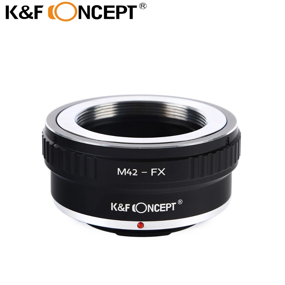 

K&F CONCEPT Lens Adapter Ring M42-FX M42 Lens Mount to Fujifilm X Mount Fuji X-Pro1 X-M1 X-E1 X-E2 Adapter Ring free shipping