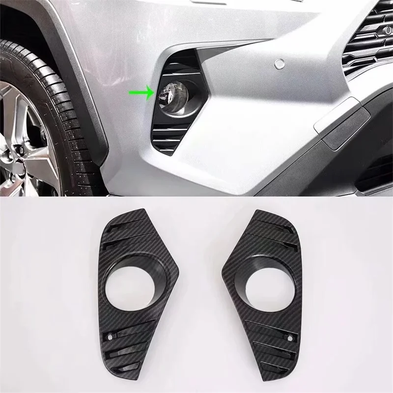 

2 шт., передние фары из АБС-пластика для Toyota RAV4 2019 2020