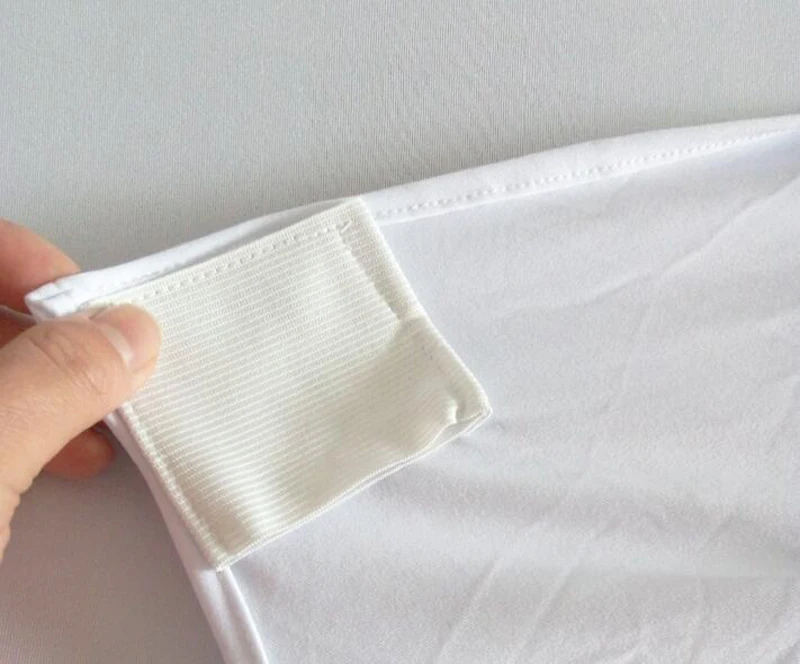 500 шт. универсальные белые растягивающиеся Чехлы для стула свадебной вечеринки