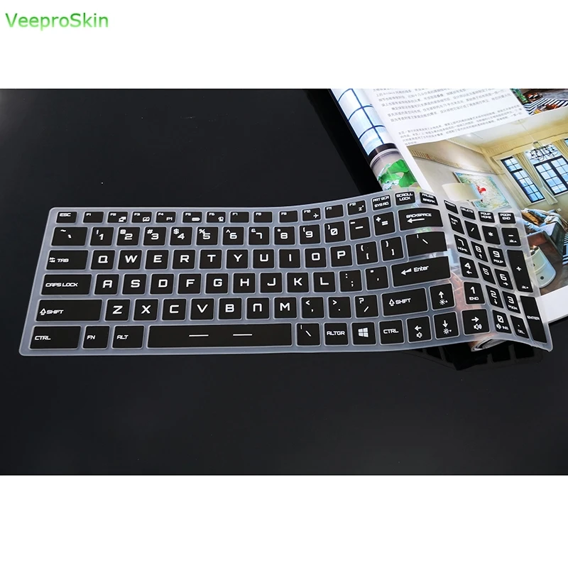 Защитная крышка для клавиатуры ноутбука MSI GL62M GL63 GP62M GP63 GE62 GE63VR PE62 GS63VR WS63VR GP72 GS72 GS73VR