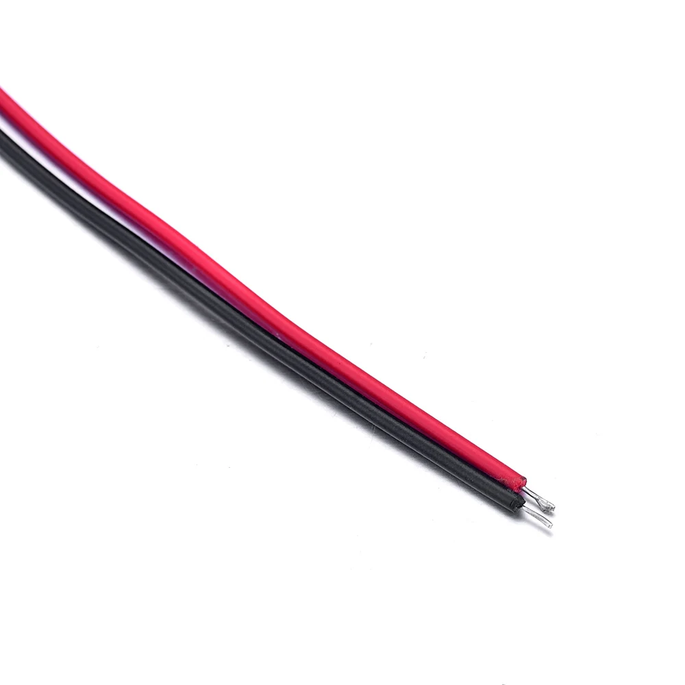 Hot Sale 100Pc/Lot Universal 200mm Mini Wire-lead Single-head Male Connector Plug Terminal Monitoring System Air Fan Accessories |