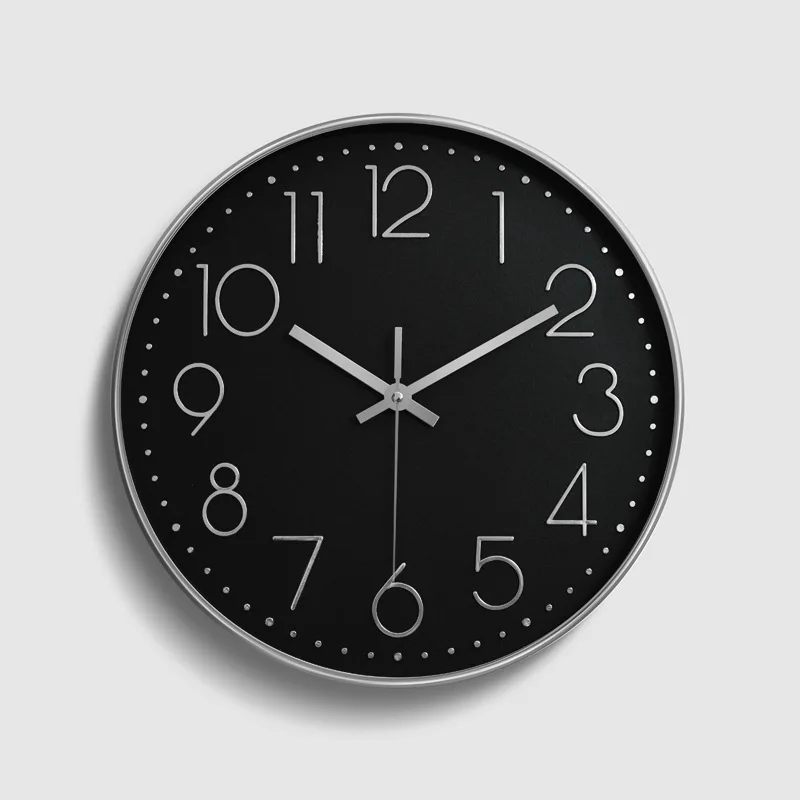 12 дюймовые настенные часы немой цифровой настенные часы гостиная Saat Reloj большие настенные часы для гостиной 50CL018