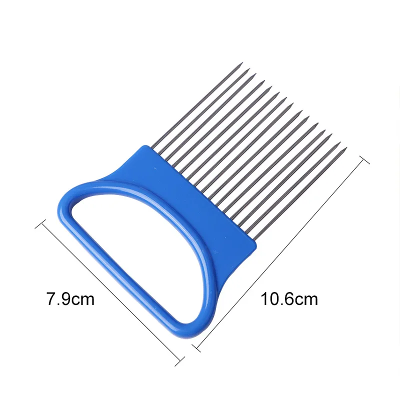1 шт. держатель для лука овощерезка томатов картофеля и т. д. игла мяса нож рыбы