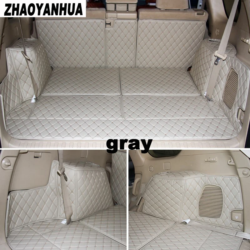 Коврики для багажника автомобиля ZHAOYANHUA на заказ Volvo C30 S40 S60 S80 V40 XC60 XC90 5D|mat mat|mat for