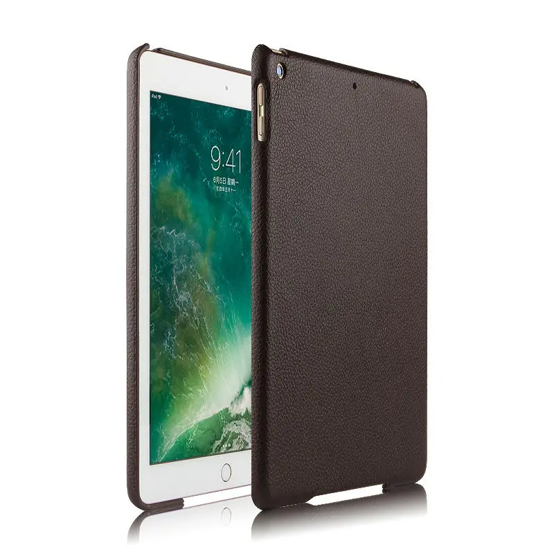 Чехол из воловьей кожи для iPad 9 7 дюйма новый список 2017 защитный чехол умный