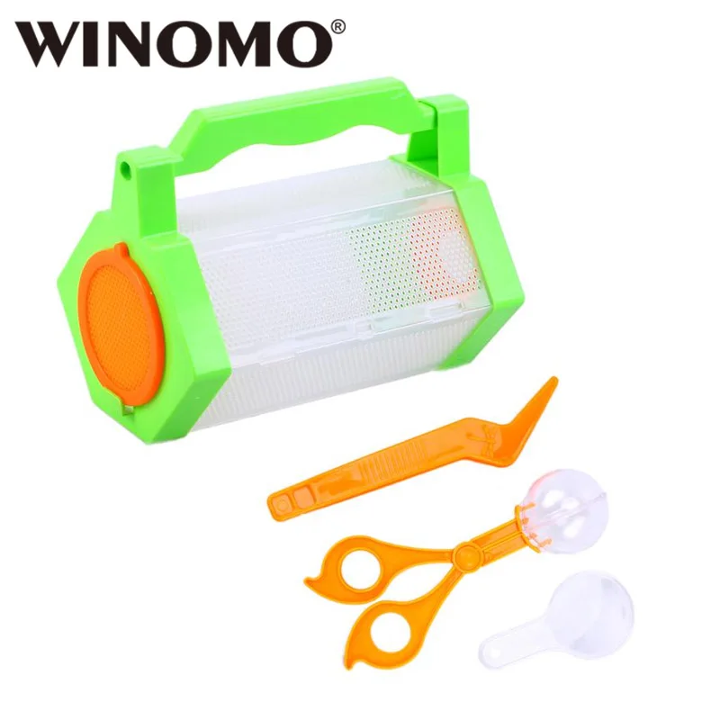 WINOMO 1 упак. детей насекомых улавливающие инструменты игрушки для исследования ошибка Catcher тварь ловить комплект для Nature Adventure