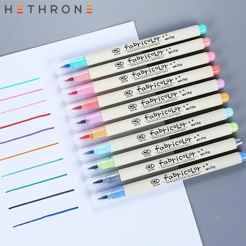 Hethrone 10 шт. фабричная цветная ручка для письма краска каллиграфии хайлайтер