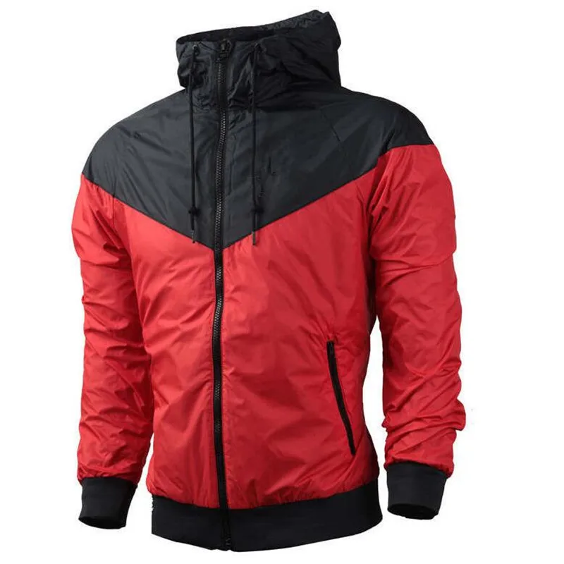 Бесплатная доставка осенняя тонкая спортивная одежда windrunner для мужчин и женщин