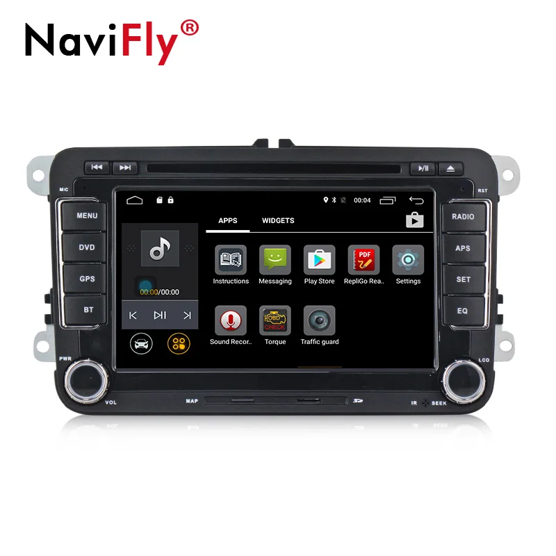 Бесплатная доставка 1024*600 Android8.1 2G ram Автомобильная магнитола для VW GOLF POLO TOURAN MK5 MK6