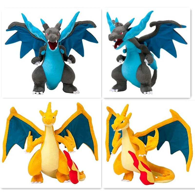 

Pokemon 2 Styles 25CM Charizard Plush Dolls Mega evolution XY Charizard Plush Soft Stuffed Animals Toys For Kids Gifts