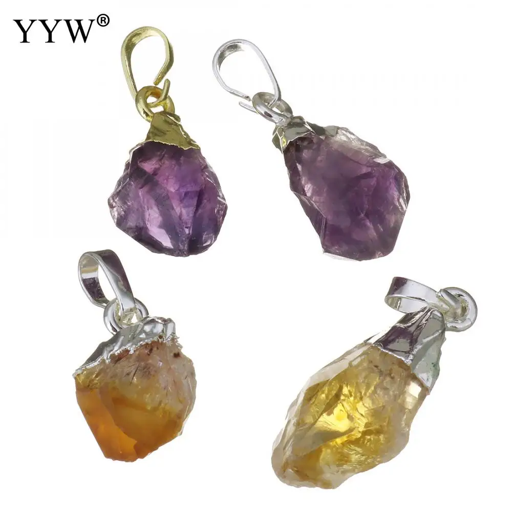1pcs Natural Stone Pendants for DIY Necklace Gem Jewelry Making Findings 8-12x15-24x9-10mm Randomly Send | Украшения и аксессуары
