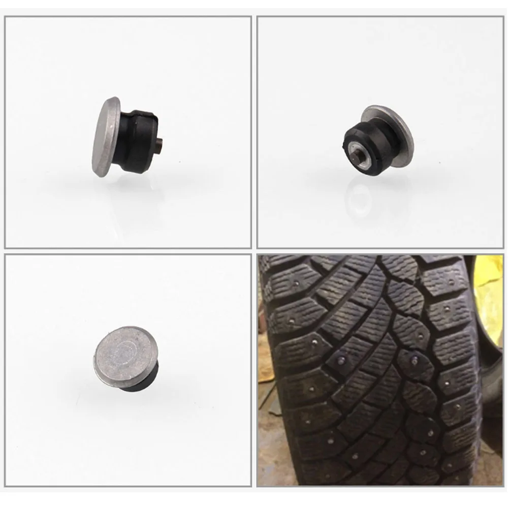 100pcs Winter Tire Spikes Car Tires Studs Screw Snow Wheel Tyre Chains For Auto Motorcycle SUV ATV Truck | Автомобили и мотоциклы