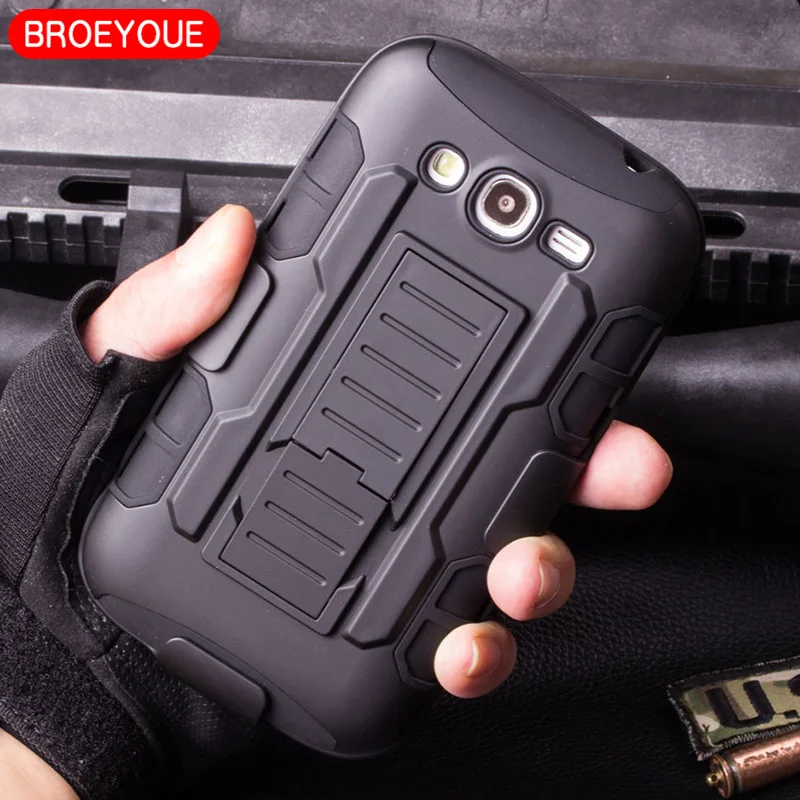 BROEYOUE For Samsung Galaxy S4 S6 Active S7 Edge Plus A5 J5 J7 A8 2015 G360 G530 I9080 Neo I9060 Cases Armor Case | Мобильные