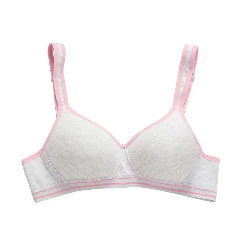 Teenage Girl Underwear Puberty Young Girls Small Bras Children Teens Training Bra for Kids Teenagers Lingerie Cotton bamboo Soft | Детская